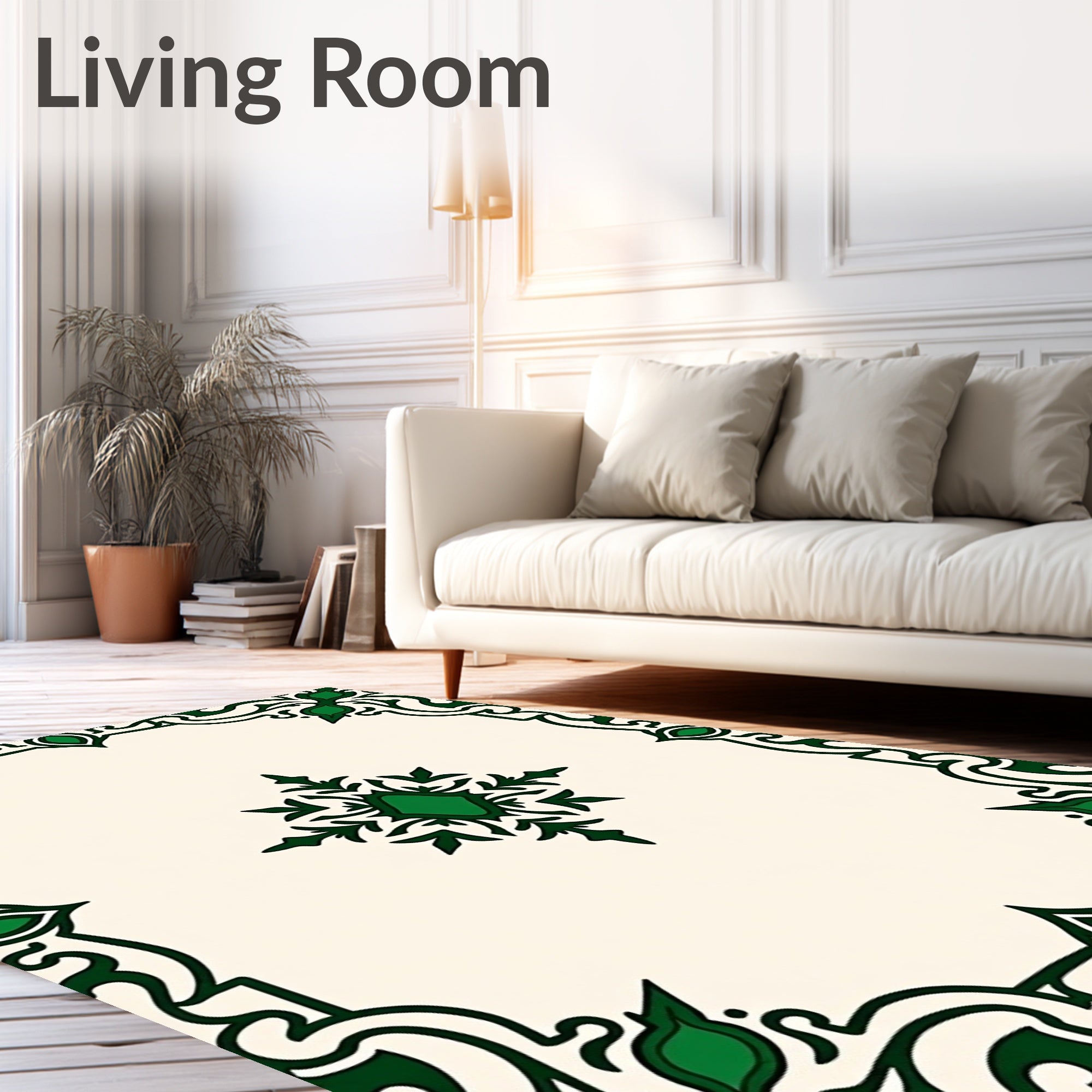 Elegant Victorian Nostalgic Jewel Ornamental Display (Beige) - ODIKA