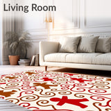 Festive Cane Swirl and Gingerbread Duo(Red)