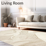 Cozy Beige Bath Collection Super Absorbent Area for Home(Beige)