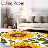 Elegant Botanical Garden Petal Arrangement(Yellow)