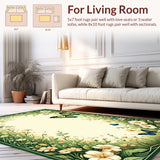 Vibrant Botanical Print(Beige)