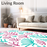 Tropical Coral Reef Branch Network Design (Pink)