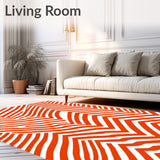 Autumn Harvest Chevron Floor(Orange)