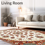 Earthen Embrace Beige and Rich Brown Hues(White)