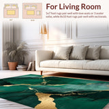 Sophisticated Marbleized Visual Harmony(Green)