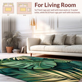 Artistic Golden Green Foliage(Green)