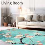 Floral Cherry Blossom with Artistic Branch(Blue)