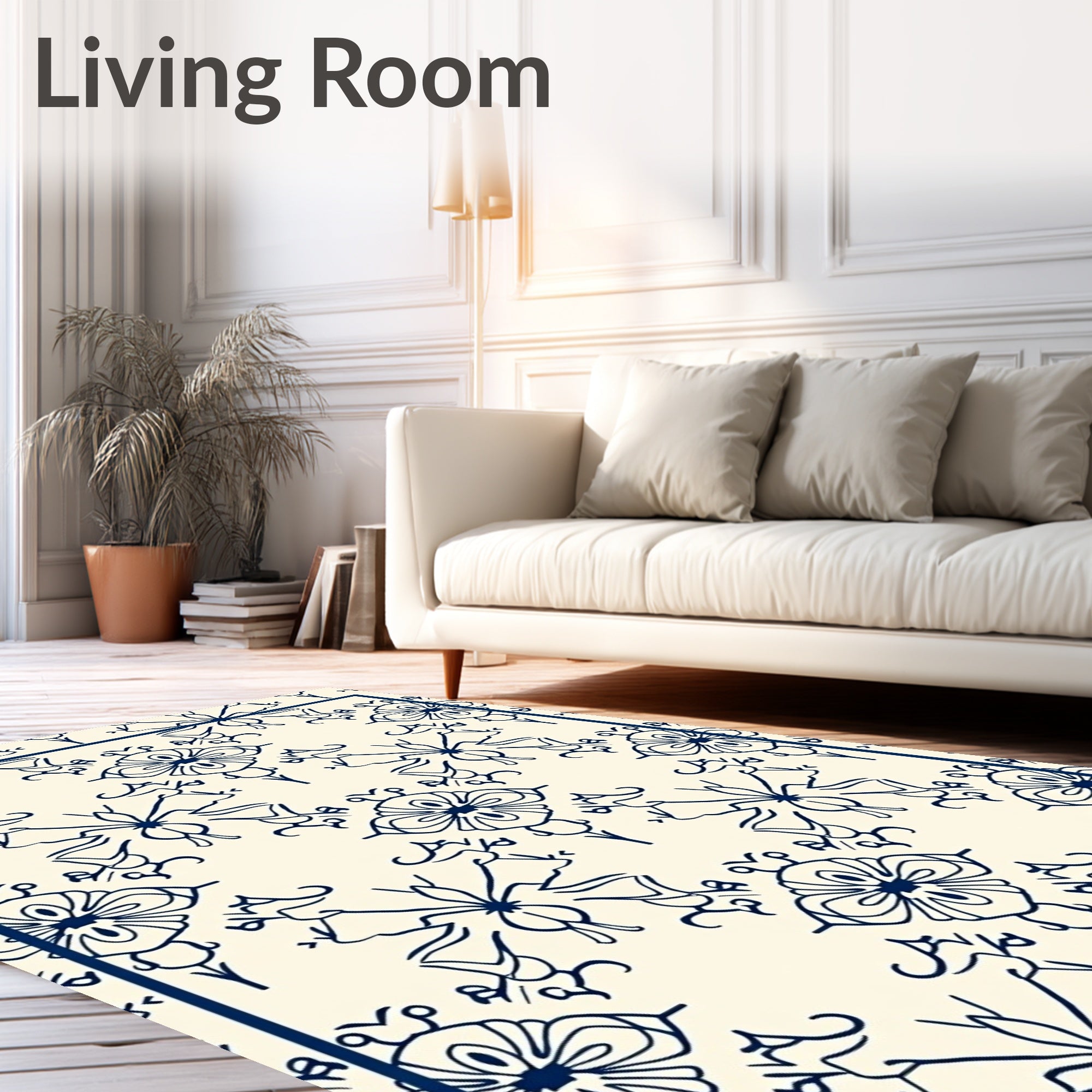 Sublime Mosaic Artistry Luxe Decorative Wonder (Ivory) - ODIKA