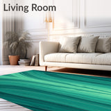 Verdant Cascade Waterfall Decorative Artistic (Green)