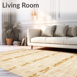 Cut to Size Modern Meander Area(Beige)