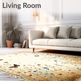 Abstract Insect Meadow Ultra Floor(Beige)