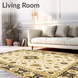 Beige Medallion Area(Beige)