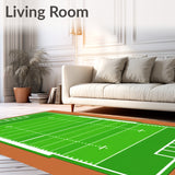 Football Field Yard Lines Gridiron(Green)