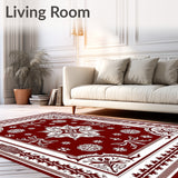 Yuletide Nostalgic Tapestry Artisan Creation(Red)