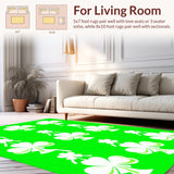 Festive Gnome Shamrock Motif(White)