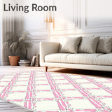 Elegant Lattice Foldable Eco Friendly (Pink)