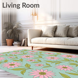 Vintage Yuletide Floral Tapestry(Pink)