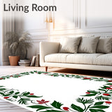 Holiday with Holly Leaf Accents(Green)