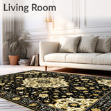 Black Gold Flannel for Comfort(Black)