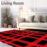 Country Heritage Buffalo Checkered Motif(Red)