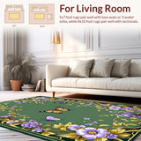 Whimsical and Vine with Delicate Floral Accents(Green)