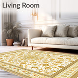 Luxury Beige Shag for Entryway(White)