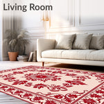 Classical Swirl Showcasing Interwoven Vines (Beige) - ODIKA