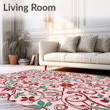 Vintage Holly Interlocking Floral(Pink)