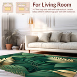 Tropical Luxe Leaf Aesthetic(Green)