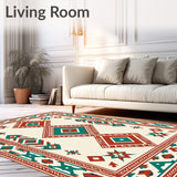 Lattice Reversible with Boho Accents(Red)