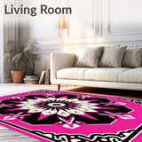 Sahara Starburst Interlocking Medallion (Pink)