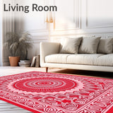 Boho Sunburst Radial Decorative Embellishment (Red) - ODIKA