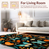 Fresh Modern Floral Imagery(Black)