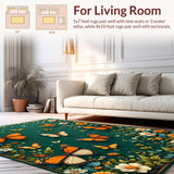 Vibrant Floral Boho Symphony(Green)