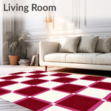 Heritage Checkboard Seasonal Accent(Pink)