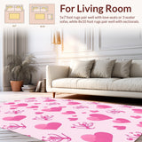 Whimsical Cluster with Gradient Bloom Effects (Pink)