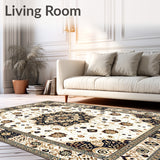 Boho Runner Beige/Dark Brown(Beige)