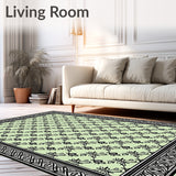 Lattice Anti Slip Textured Floor Covering (Green)