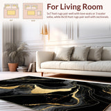 Geometric Black Gold Elegance(Black)