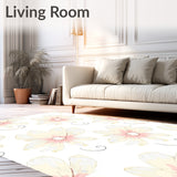 Enchanted Cloudburst Dream with Swirling Petal Motifs(Ivory)