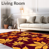 Autumn Maple Symphony Decorative Accent(Brown)