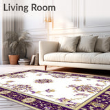 Abstract Loom Floral(White)