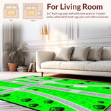 Trendy Neutral Toned Garage Scene(Green)