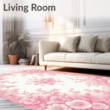 Botanical Bliss Area Floral Motif(Pink)