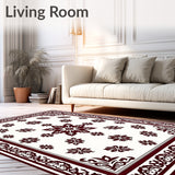 Tile Inspired Welcome with Super Absorbent (Brown)