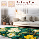 Vibrant Realistic Flower Aesthetic(Green)