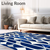 Abstract Mid Century Modern(Blue)