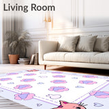 Adorable Kitty Paw Print Artistic Modern(Pink)