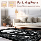 Punk Inspired Artistic Motif(Black)