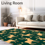 Reindeer Enchanted Forest Magical Creature Welcome(Green)